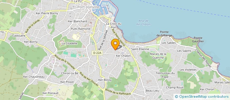 localisation de l'entreprise MONSIEUR PIERRE PLICHON  L'ILE-D'YEU