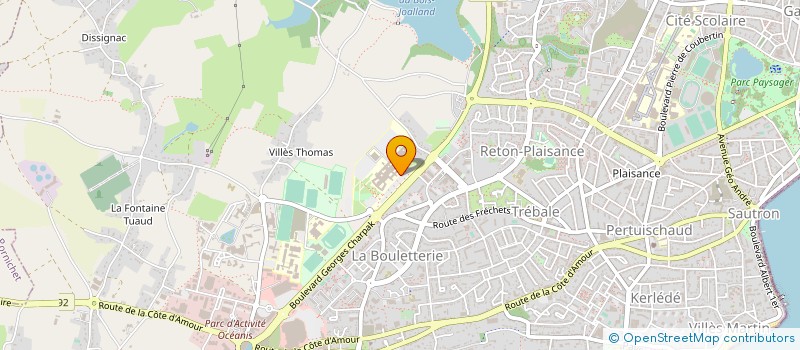 localisation de l'entreprise MONSIEUR PIERRE PLISSONNEAU DUQUENE à SAINT-NAZAIRE