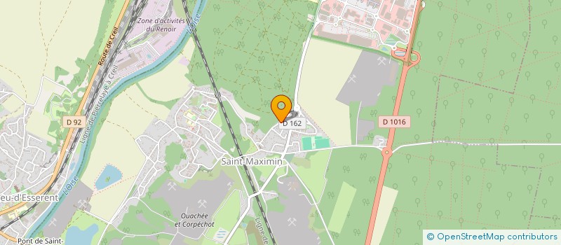 localisation de l'entreprise MONSIEUR PIERRE PLOEGAERTS  SAINT-MAXIMIN