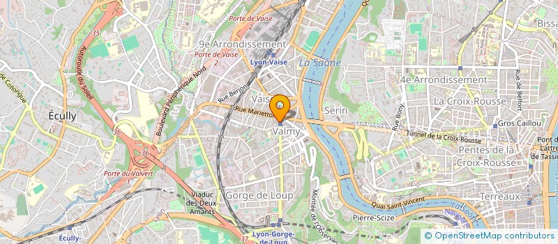 localisation de l'entreprise MONSIEUR PIERRE PLUCHARD  LYON