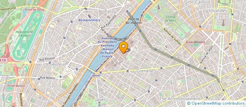 localisation de l'entreprise MONSIEUR PIERRE POINOT  PARIS