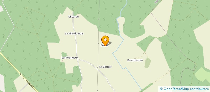 localisation de l'entreprise MONSIEUR PIERRE POINTEREAU  SAINT-BAUDEL