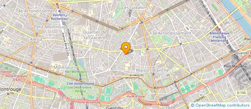 localisation de l'entreprise MONSIEUR PIERRE POIRAUD  PARIS