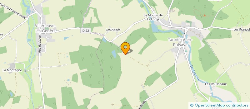 localisation de l'entreprise MONSIEUR PIERRE POLISSET à CHARNY OREE DE PUISAYE