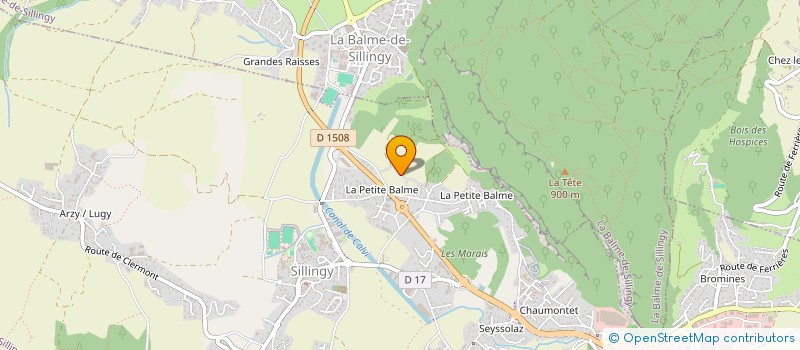 localisation de l'entreprise MONSIEUR PIERRE POLLIENS  SILLINGY