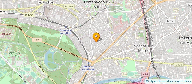 localisation de l'entreprise MONSIEUR PIERRE POLOMENI à NOGENT-SUR-MARNE