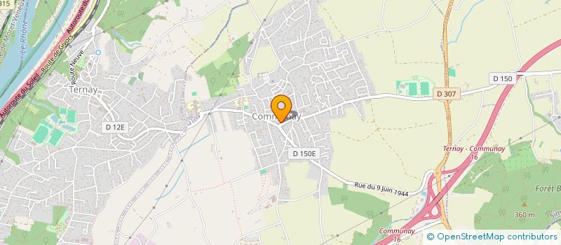 localisation de l'entreprise MONSIEUR PIERRE POMARES  COMMUNAY