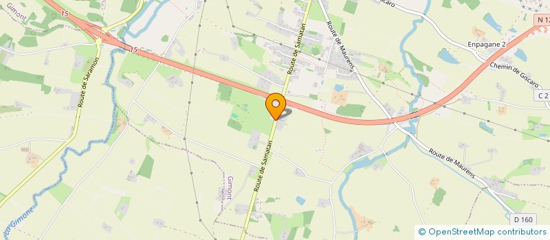 localisation de l'entreprise MONSIEUR PIERRE POMES  GIMONT