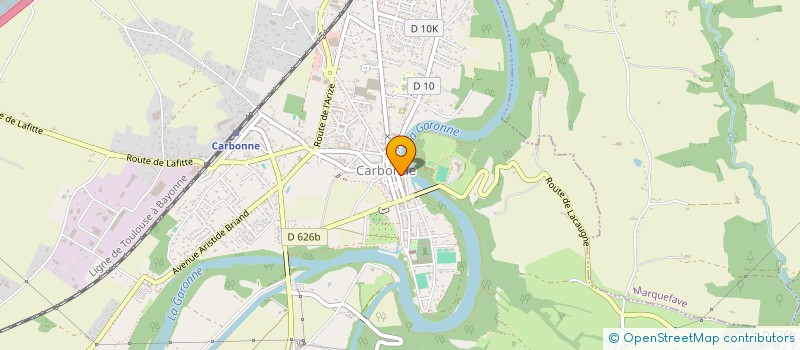 localisation de l'entreprise MONSIEUR PIERRE PORETTI  CARBONNE