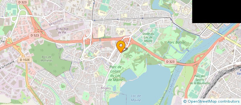 localisation de l'entreprise MONSIEUR PIERRE POTERIE à ANGERS