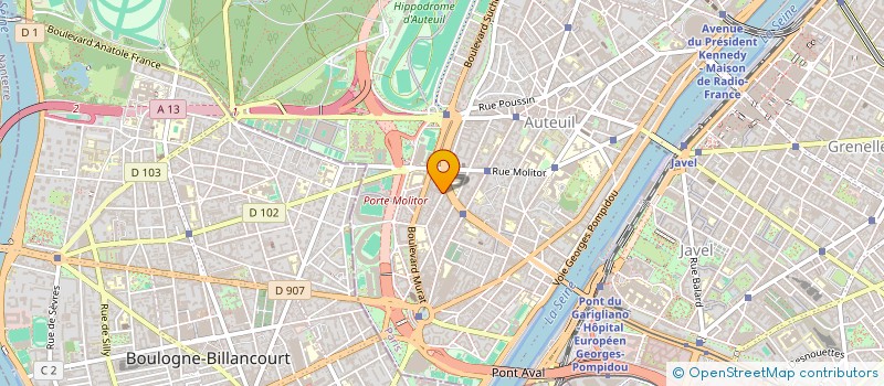 localisation de l'entreprise MONSIEUR PIERRE POTIER à PARIS
