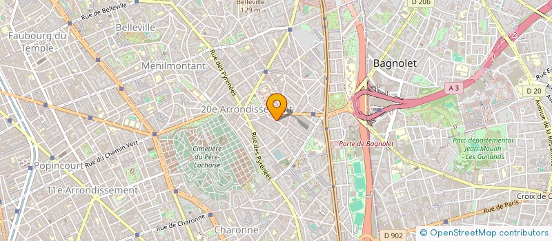 localisation de l'entreprise MONSIEUR PIERRE POTRON  PARIS