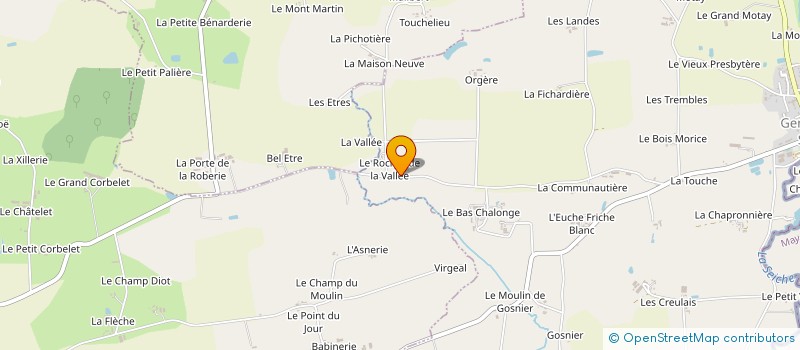 localisation de l'entreprise MONSIEUR PIERRE POTTIER à ETRELLES