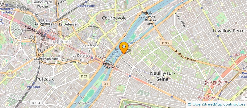 localisation de l'entreprise MONSIEUR PIERRE POUGNAUD à NEUILLY-SUR-SEINE