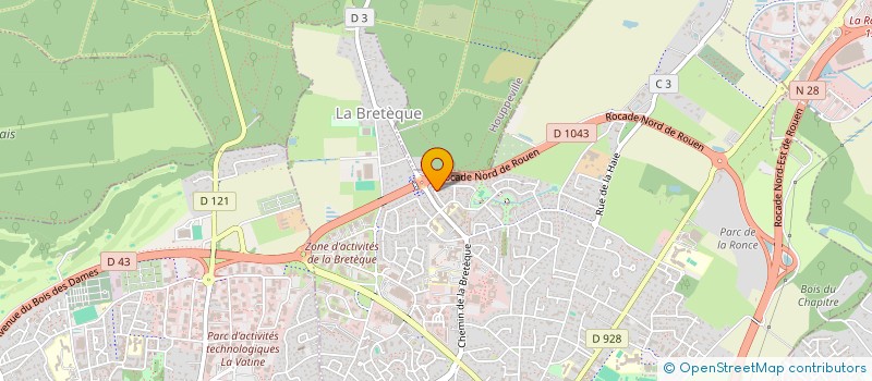 localisation de l'entreprise MONSIEUR PIERRE POULAIN à BOIS-GUILLAUME