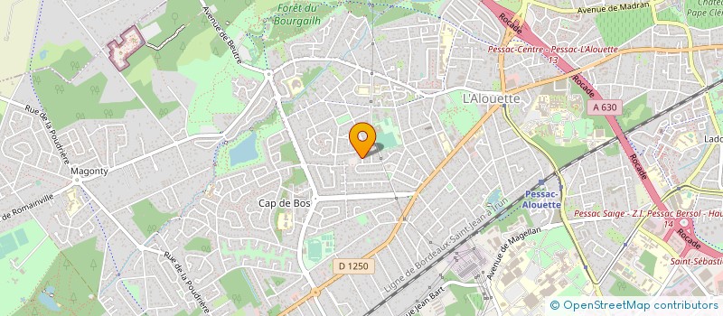 localisation de l'entreprise MONSIEUR PIERRE POUPEAU à PESSAC