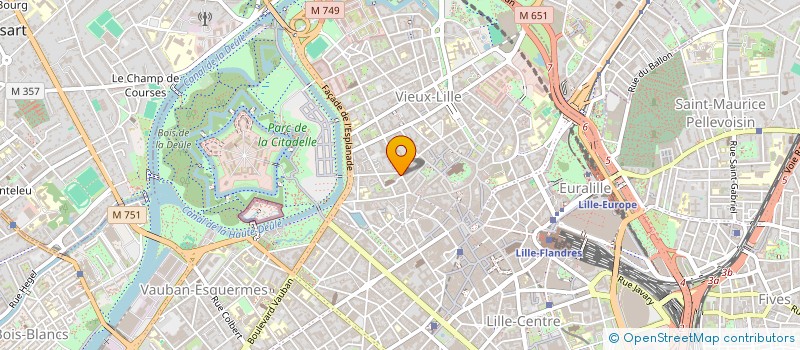 localisation de l'entreprise MONSIEUR PIERRE POURBAIX à LILLE