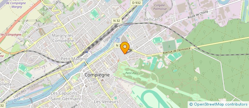 localisation de l'entreprise MONSIEUR PIERRE POURCHEZ à COMPIEGNE