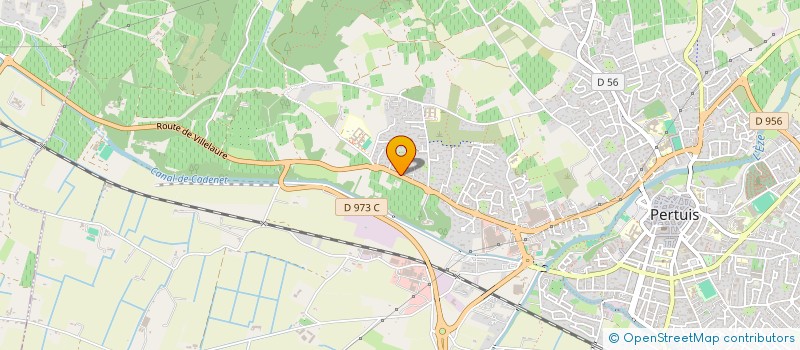 localisation de l'entreprise MONSIEUR PIERRE POURCIN  PERTUIS