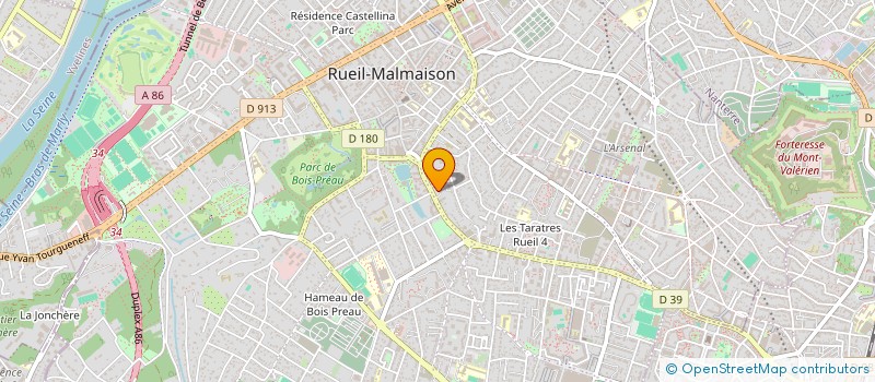 localisation de l'entreprise MONSIEUR PIERRE PRADEAU à RUEIL-MALMAISON