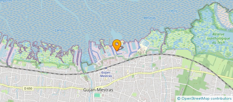 localisation de l'entreprise MONSIEUR PIERRE PRADERE  GUJAN-MESTRAS