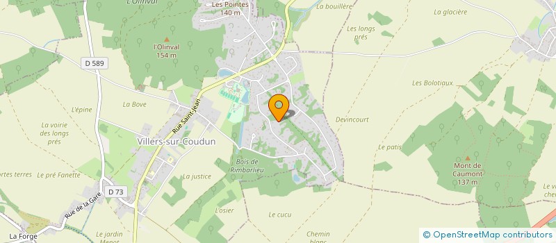 localisation de l'entreprise MONSIEUR PIERRE PRADES à VILLERS-SUR-COUDUN