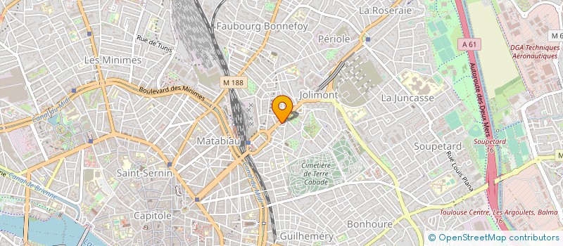 localisation de l'entreprise MONSIEUR PIERRE PRESTAT à TOULOUSE