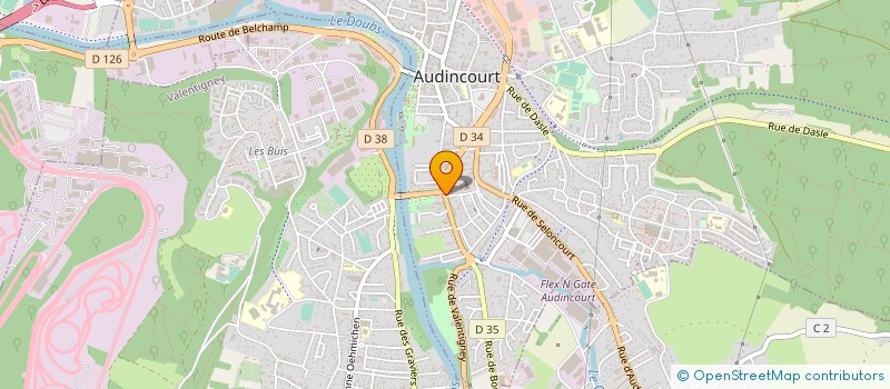localisation de l'entreprise MONSIEUR PIERRE PRETOT à AUDINCOURT