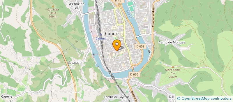 localisation de l'entreprise MONSIEUR PIERRE PREVOST à CAHORS