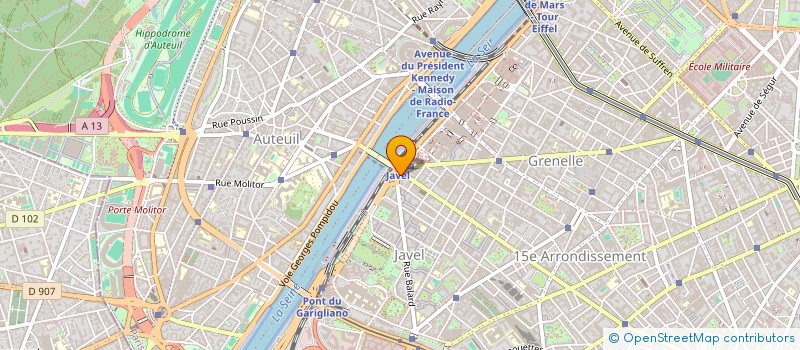 localisation de l'entreprise MONSIEUR PIERRE PREVOST LEYGONIE  PARIS