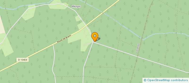 localisation de l'entreprise MONSIEUR PIERRE PREVOT  LACANAU