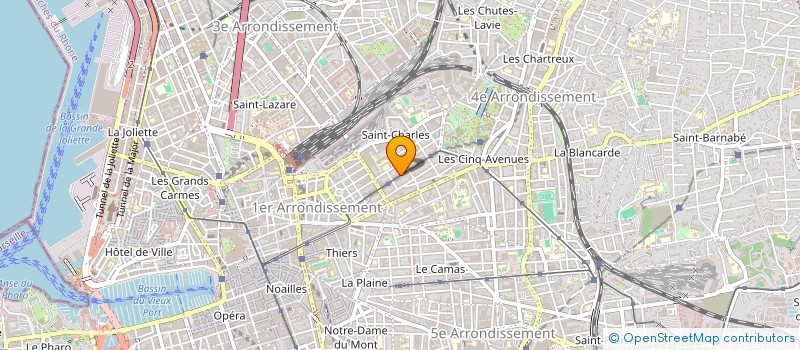 localisation de l'entreprise MONSIEUR PIERRE PREVOT  MARSEILLE