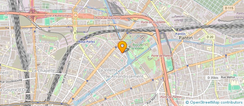 localisation de l'entreprise MONSIEUR PIERRE PROCHASSON  PARIS