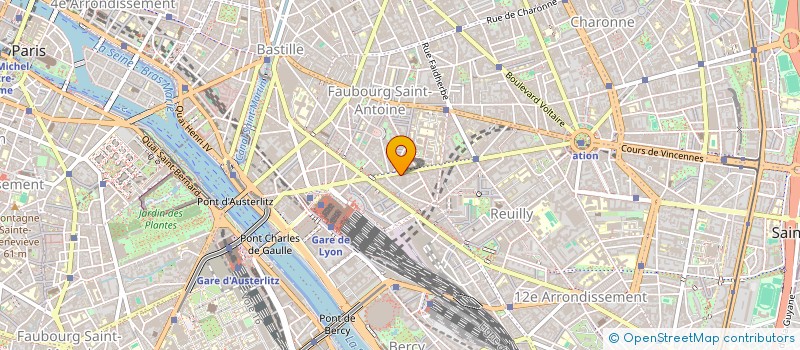 localisation de l'entreprise MONSIEUR PIERRE PROD'HOMME  PARIS