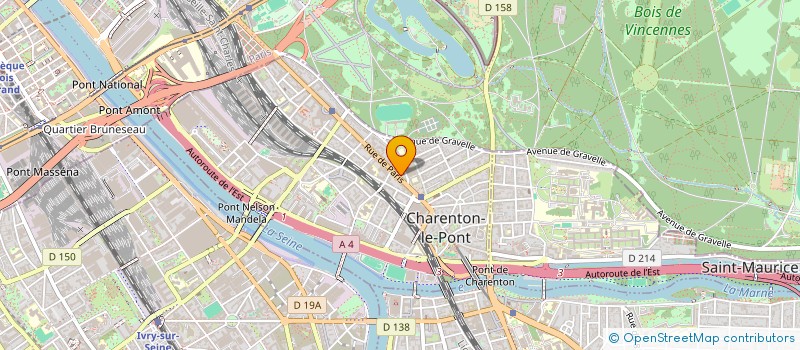 localisation de l'entreprise MONSIEUR PIERRE PRUDENT  CHARENTON-LE-PONT