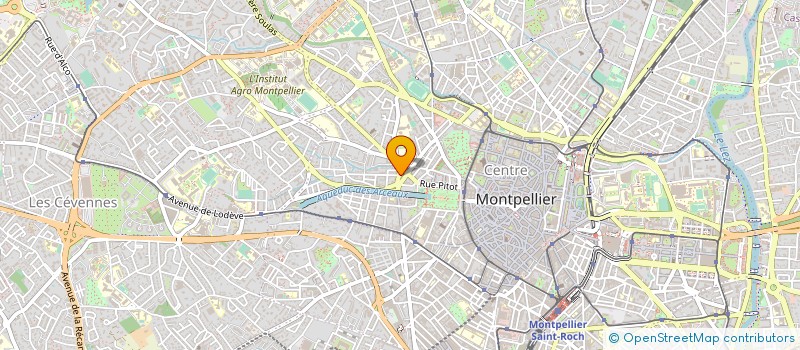 localisation de l'entreprise MONSIEUR PIERRE PRUNIERES à MONTPELLIER