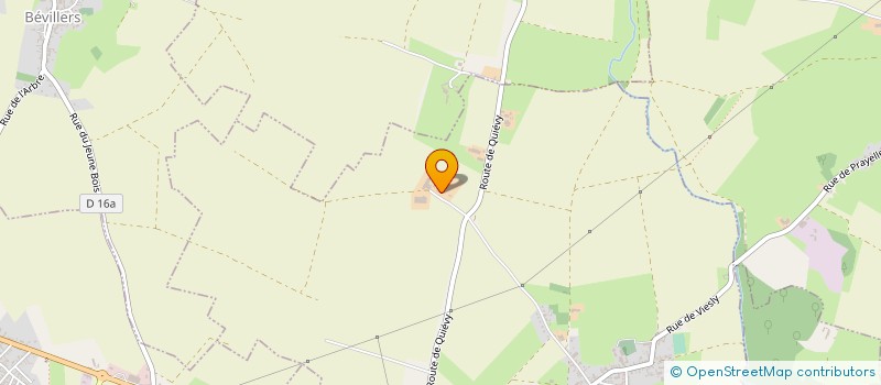 localisation de l'entreprise MONSIEUR PIERRE PRUVOST  BETHENCOURT