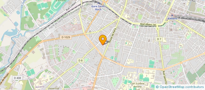 localisation de l'entreprise MONSIEUR PIERRE PRUVOT  AMIENS