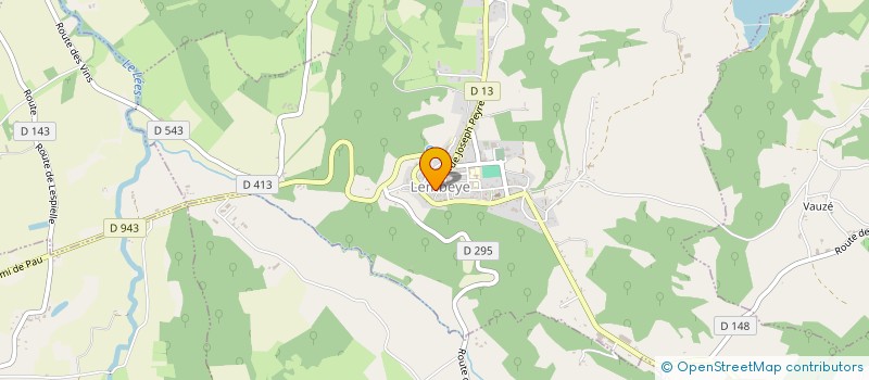 localisation de l'entreprise MONSIEUR PIERRE PUCHEU à LEMBEYE