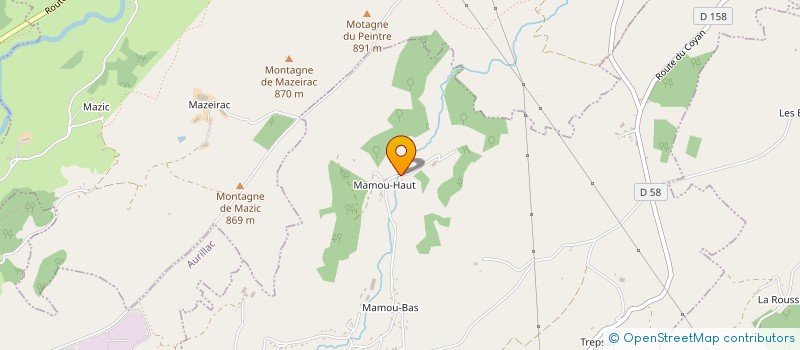 localisation de l'entreprise MONSIEUR PIERRE PUECH  GIOU-DE-MAMOU