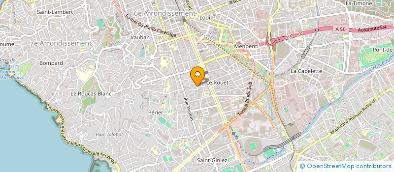 localisation de l'entreprise MONSIEUR PIERRE PULBY à MARSEILLE
