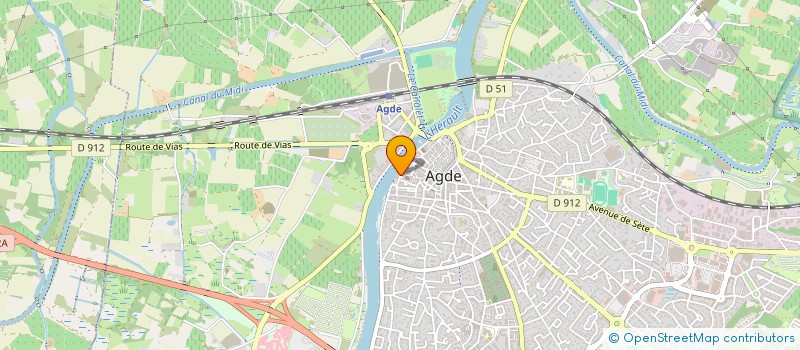localisation de l'entreprise MONSIEUR PIERRE PULEO à AGDE