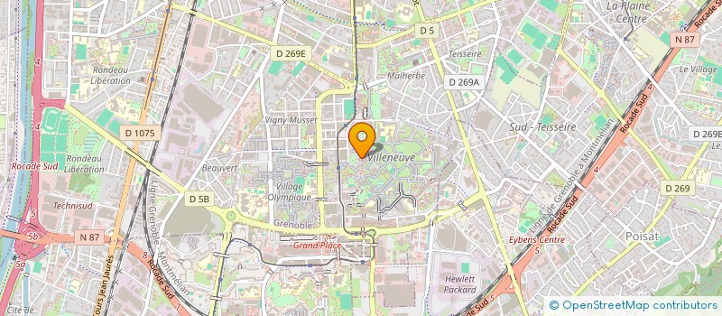 localisation de l'entreprise MONSIEUR PIERRE PYRONNET à GRENOBLE