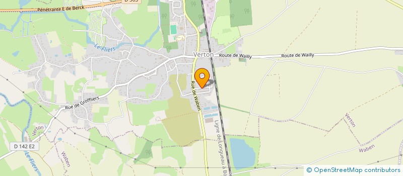 localisation de l'entreprise MONSIEUR PIERRE QUENON  BERCK