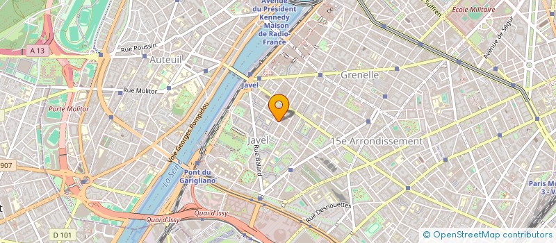 localisation de l'entreprise MONSIEUR PIERRE QUERE  PARIS