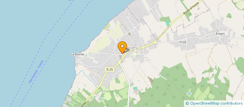 localisation de l'entreprise MONSIEUR PIERRE QUIBLIER  MESSERY