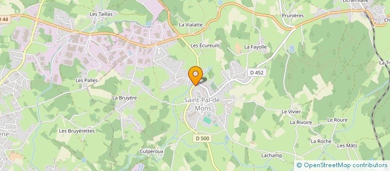 localisation de l'entreprise MONSIEUR PIERRE QUIOC  SAINT-PAL-DE-MONS