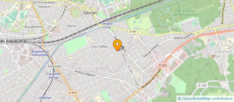 localisation de l'entreprise MONSIEUR PIERRE QUOY à SEVRAN