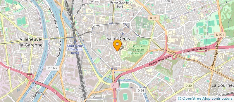localisation de l'entreprise MONSIEUR PIERRE RABARDEL à SAINT-DENIS