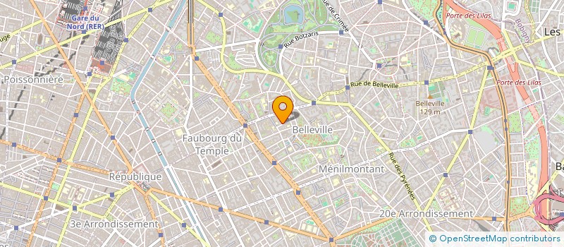 localisation de l'entreprise MONSIEUR PIERRE RABOZZI  PARIS